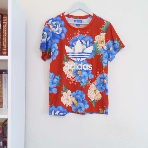 adidas Tops - Adidas Farm Chita Oriental Tee Trefoil Shirt